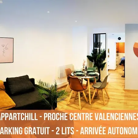 Chill & Free - Proche Centre - Parking Gratuit * Valenciennes