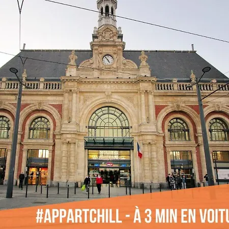 Apartman Chill & Free - Proche Centre - Parking Gratuit Valenciennes
